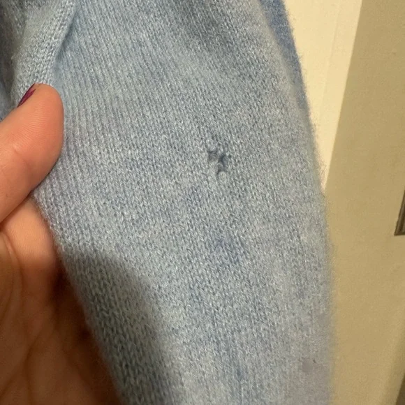 Women’s Cashmere Blue Vineyard Vines Long Sleeve Shirt Size Small - Picture 3 of 4